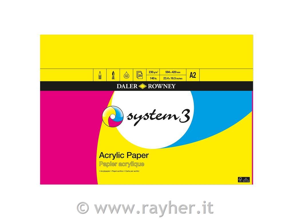 SYSTEM 3 ACRYLIC PAD A2