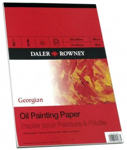 Blocco per Pitura a Olio Georgian4x10",250g