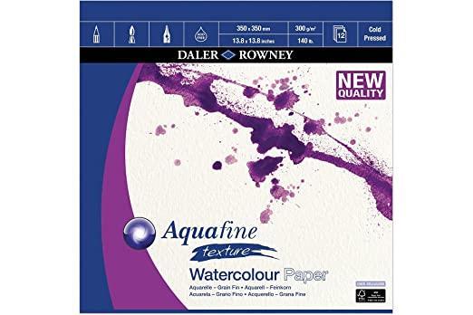 Blocco per acquerello Aquafine 35x35 cm300g 12 fogli