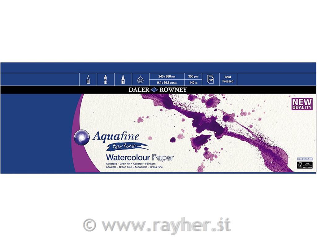 Blok akvarelni Aquafine 24x68 cm 300g 12 listni CP