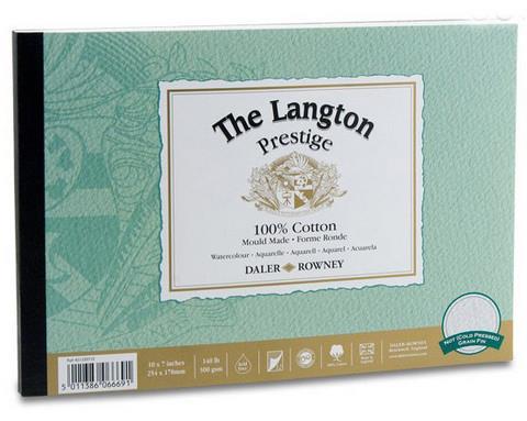 Blocco per acquerello Langton NOT 25x17,8 cm