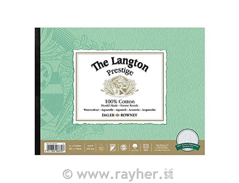 Blocco per acquerello Langton NOT 30x22,9 cm