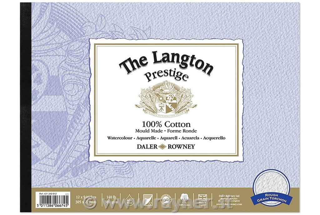 Blocco per acquerello Langton ROUGH30x22,9 cm