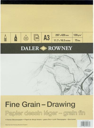 Skicirka Fine Grain A3 120g 30 listna