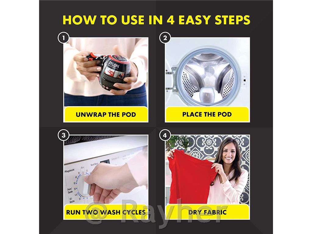 DYLON barva za tekstil POD 350g 05 Sunflower Yellow