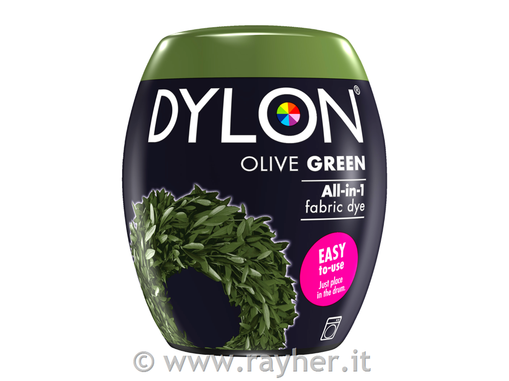 DYLON barva za tekstil POD 350g 34 Olive Green
