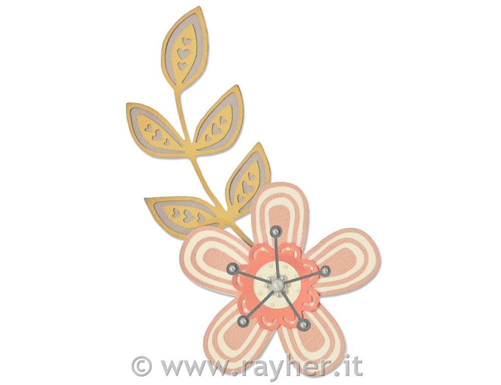 Sizzix Thinlits, Cvet in vejica