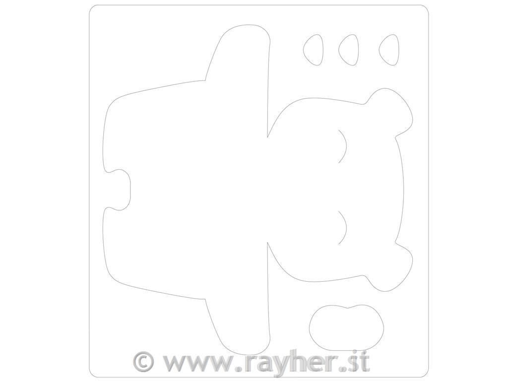 Sizzix Bigz Teddy Treats, Orsachiotti