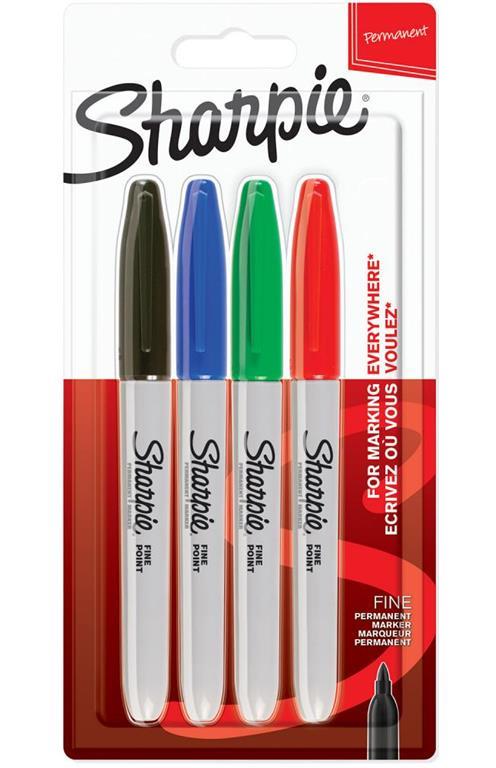 SHARPIE marker Fine 4/1 basic
