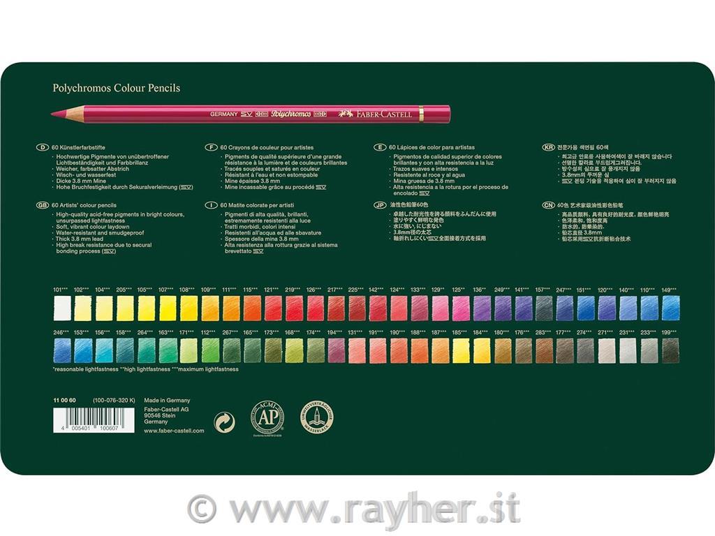 Barvice Polychromos set 60