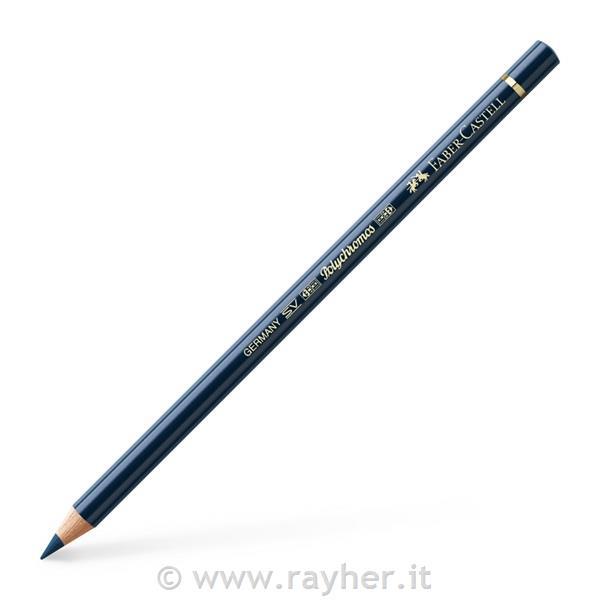 Barvica Polychromos 157 dark indigo