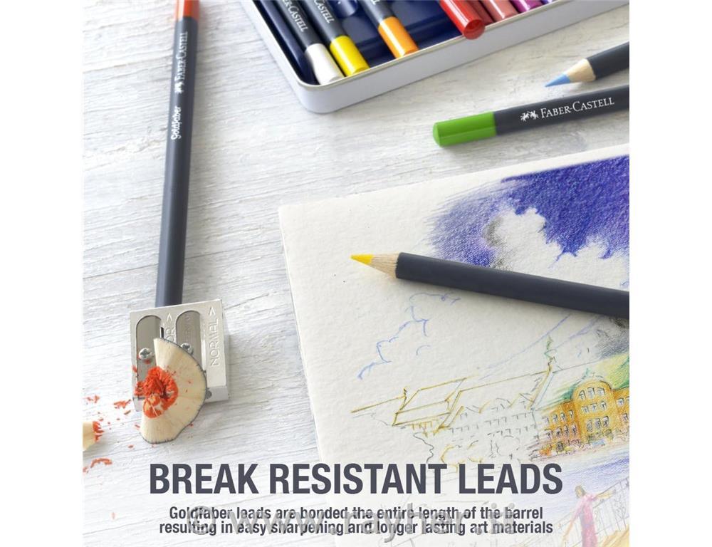 Matite colorate Goldfaber set 24