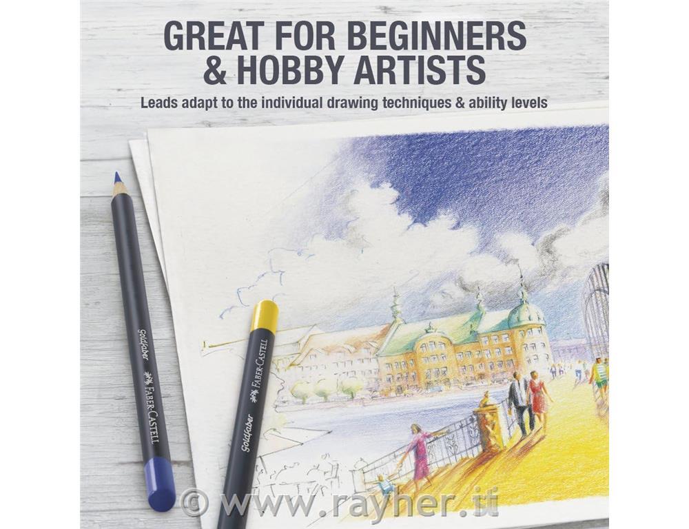 Matite colorate Goldfaber set 48