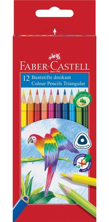 Barvice Faber Castell trikotne 12/1