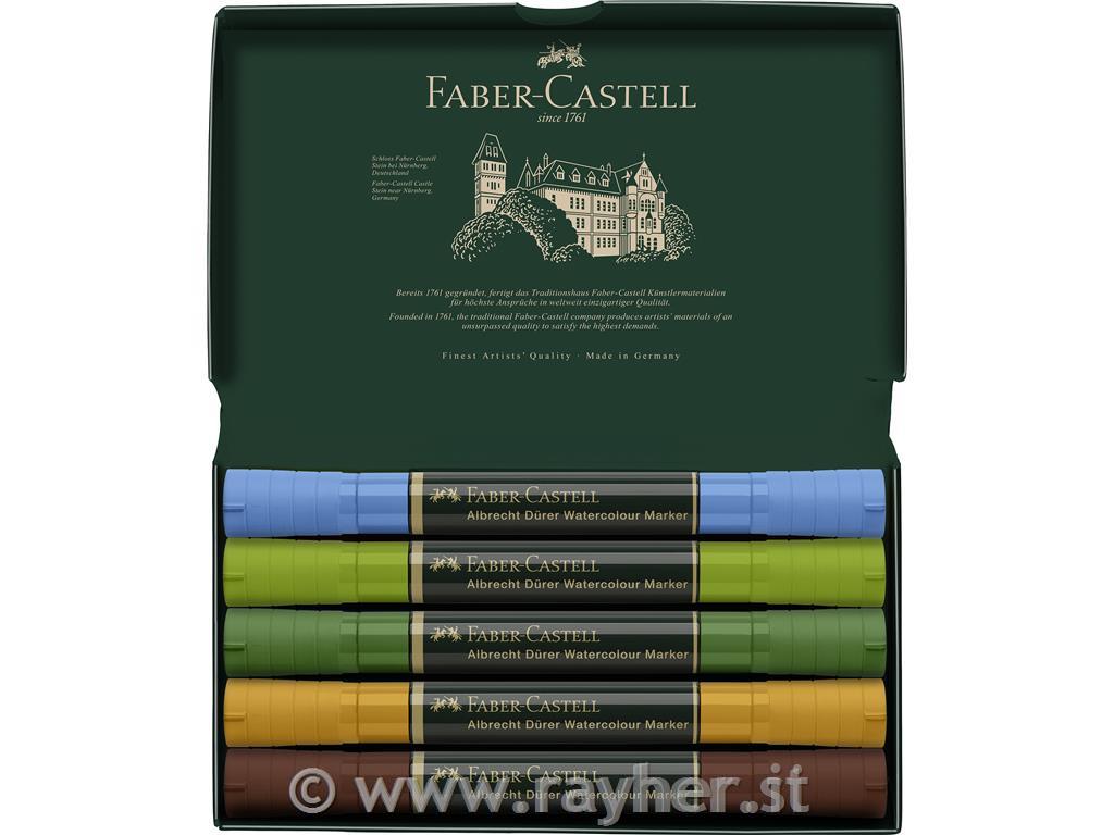 Marker Acquerellabili per artisti set 5Plain Art