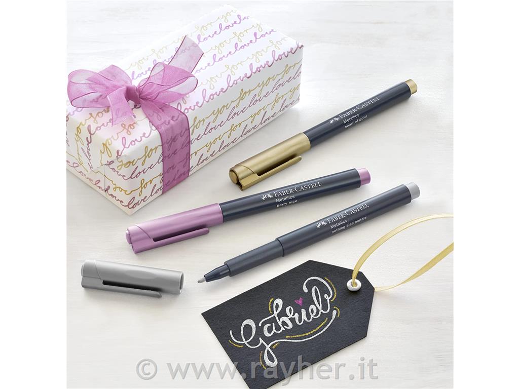 Flomastri FC Metallics set 12