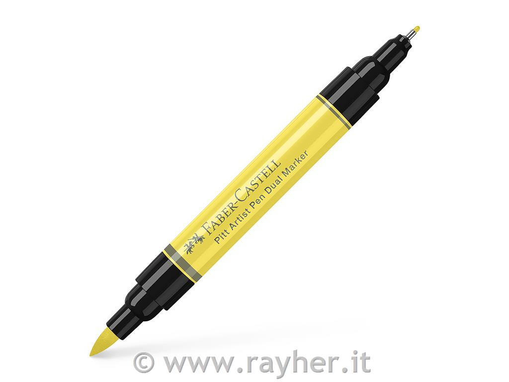 PITT Artists Pen Dual Marker 104; Light Yellow Glaze