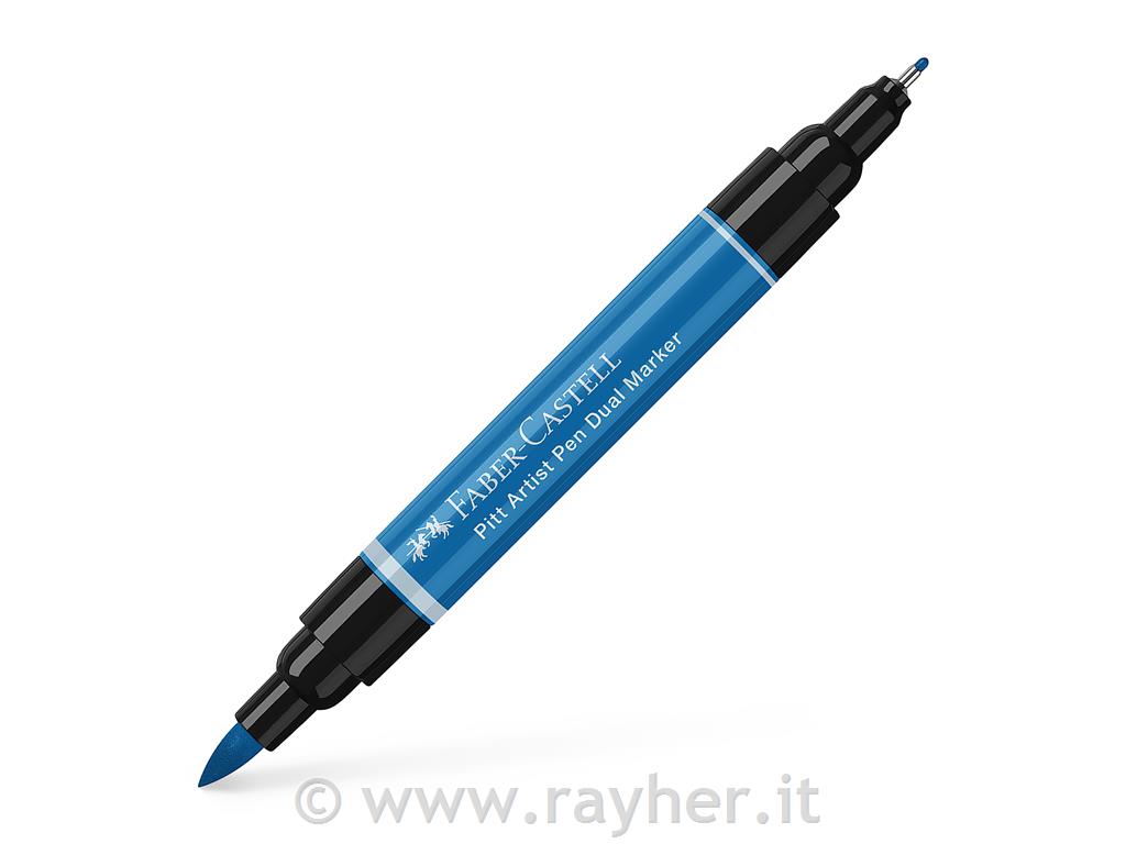 PITT Artist Pen Dual Marker 110; Phthalo Blue