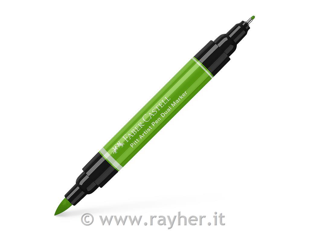 PITT Artist Pen Dual Marker 112; Leaf Green