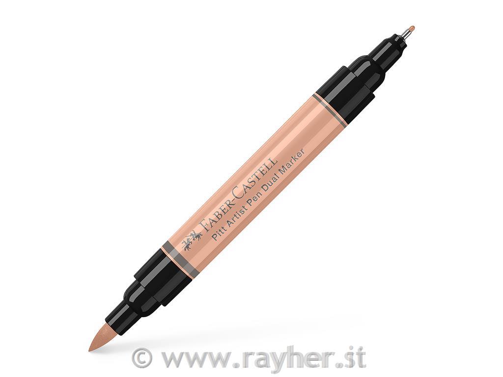 PITT Artists Pen Dual Marker 132; Beige Red