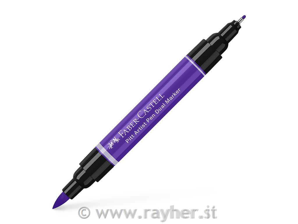 PITT Artist Pen Dual Marker 136; Purple Violet