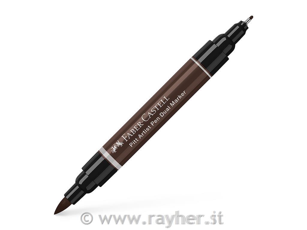 PITT Artist Pen Dual Marker 175; Dark Sepia