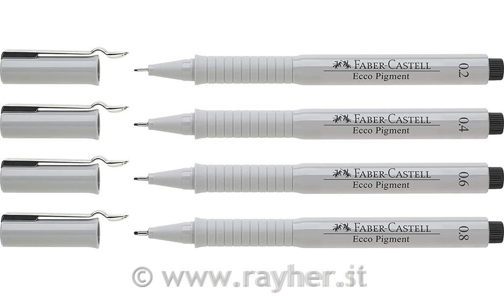 Ecco Pigment pennarelli, set 4