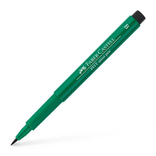 Penna Pitt Artist Pen B verde ftaloscuro