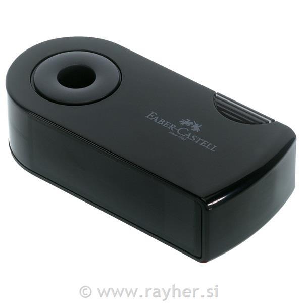 Temperino doppio FC nero