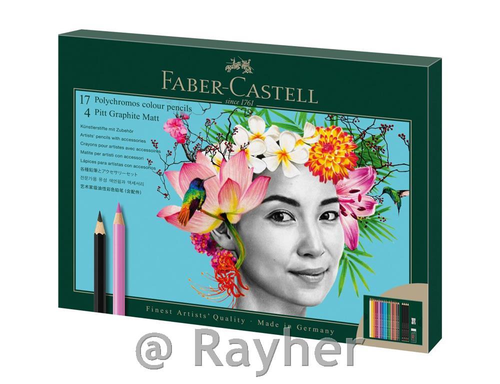 Matite colorate Polychromos + GraphiteMatt set 23