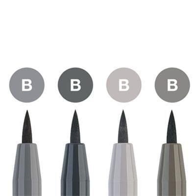 PITT Artist pen Comic set 4 siv