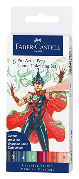 PITT Artist pen B Comic set 6