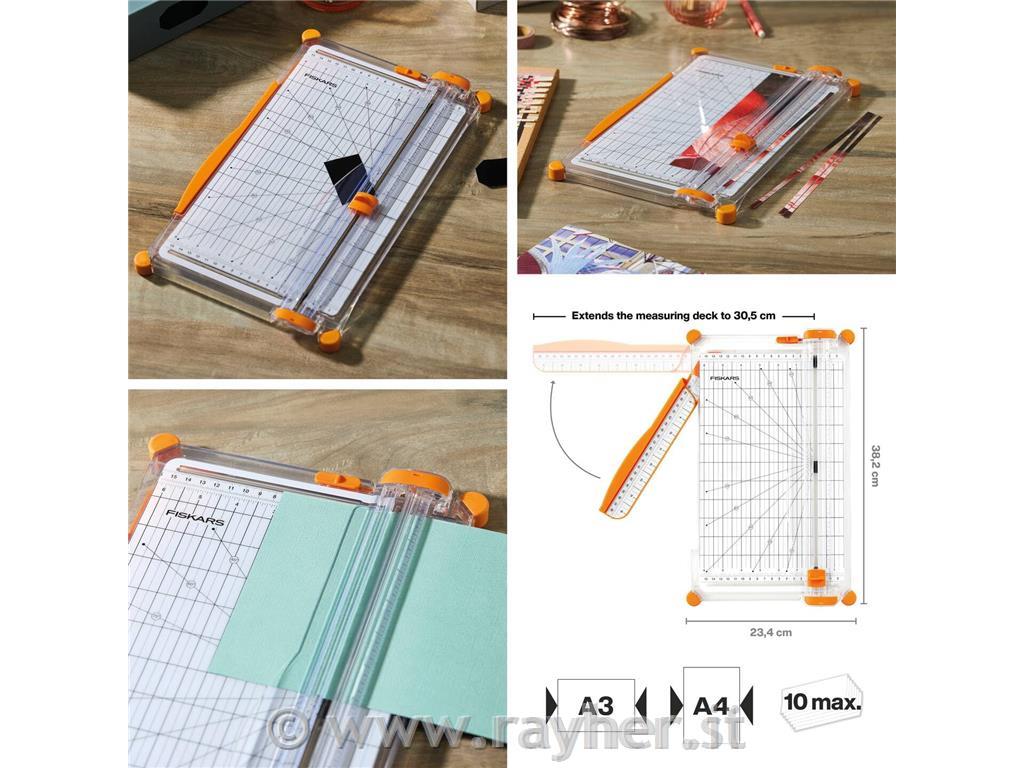 Fiskars SureCut rezalnik papirja, podaljšan