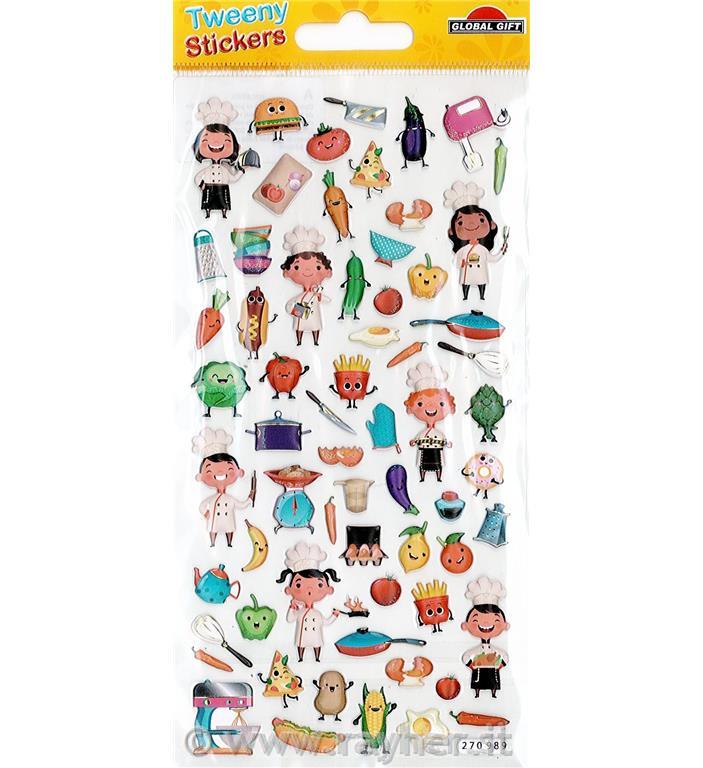 NALEPKE TWEENY 9X17.5CM 270989, KUHAJMO