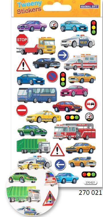 Adesivi Tweeny, 9 x 17.5 cm, Traffico
