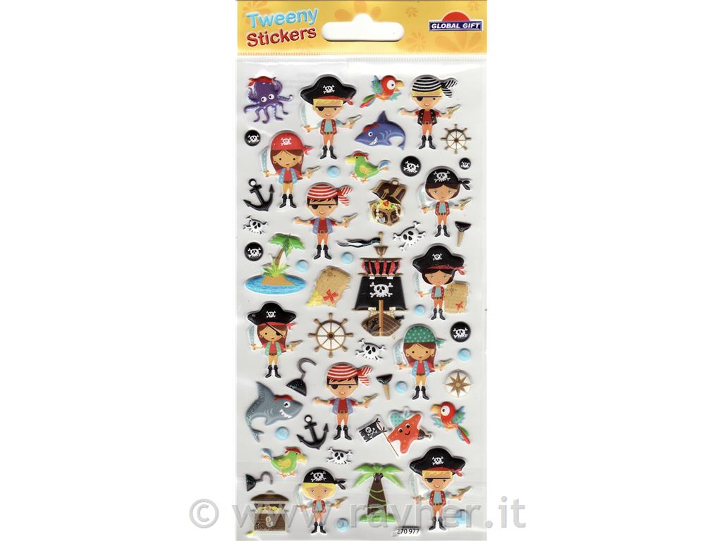 Stickers 9x17,5cm 270977