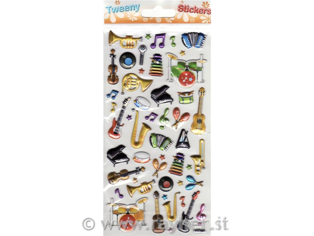 NALEPKE TWEENY 9X17.5CM 270947, GLASBILA