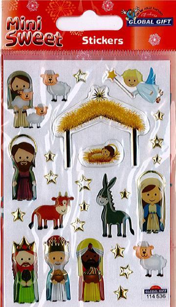 NALEPKE MINI SWEET 8X12CM 114536