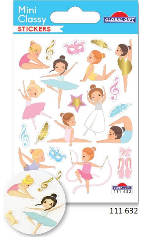 ADESIVI SB7 7.5X10CM, Ballerine