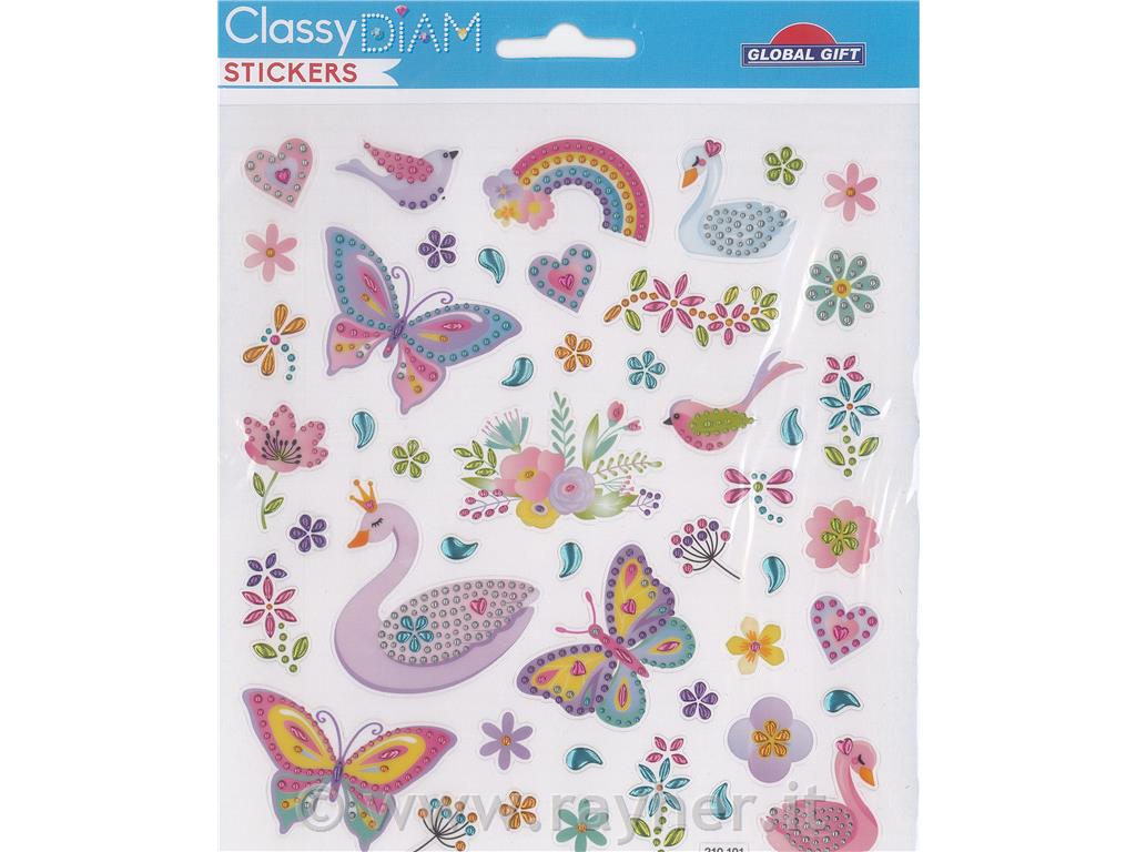 Adesivi SB15 15x17cm, Mondo magico