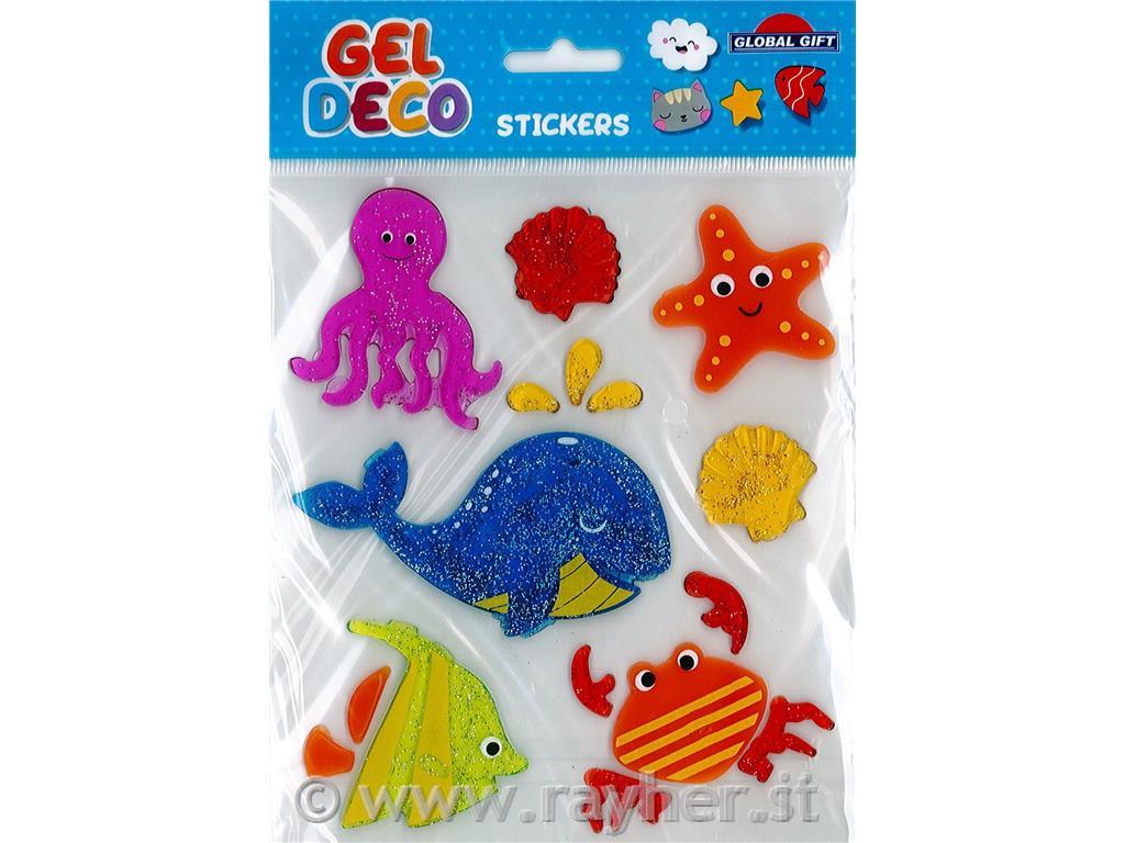Nalepke Gel, 15x17cm 320510, V morju