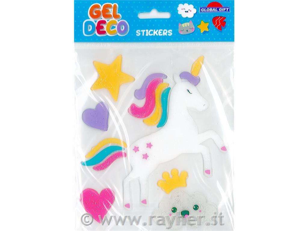 Nalepke Gel, 15x17cm 320516, Samorog