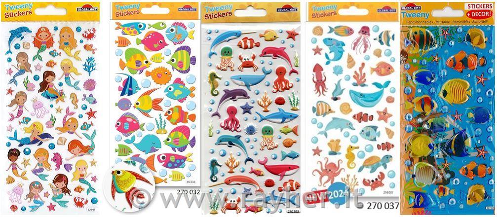 Nalepke Tweeny - Morje, set 5