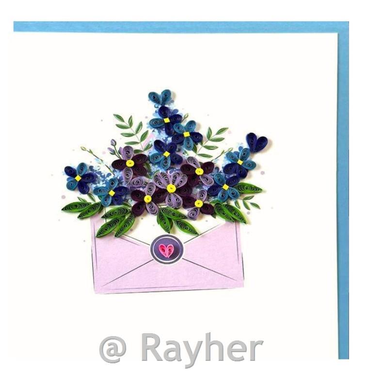 Petit Pétales greeting card+envelope