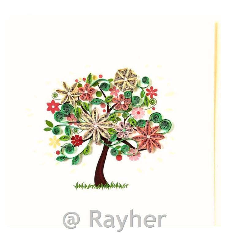 Petit Pétales greeting card+envelope