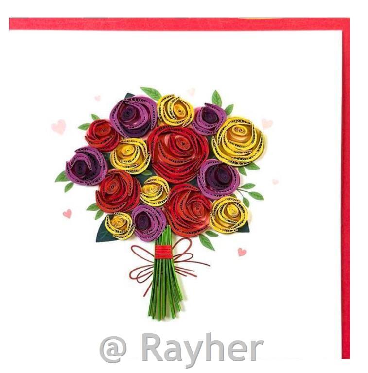 Petit Pétales greeting card+envelope