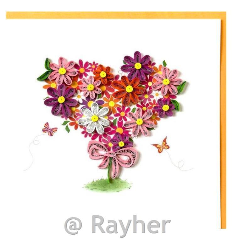 Petit Pétales greeting card+envelope