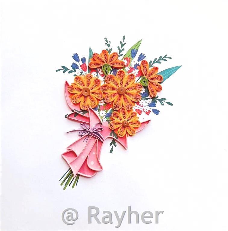 Petit Pétales greeting card+envelope