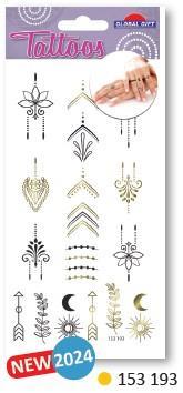 Nalepke TATOO 9 x 15 cm 153193