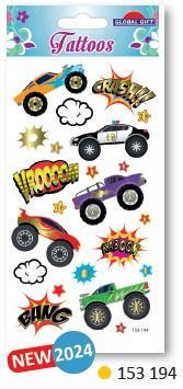 Nalepke TATOO 9 x 15 cm 153194